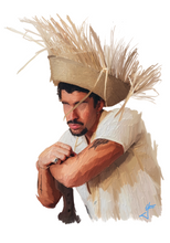 Load image into Gallery viewer, Bad Bunny &quot;Painted&quot; T-Shirt
